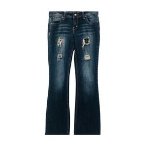 ZCO Jeans‎ Blue distressed jeans boot cut  size 9